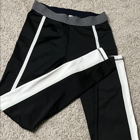 10 Crosby Derek Lam Pants - Derek Lam 10 Crosby X Athleta Black White Workout Athletic Leggings Size Medium